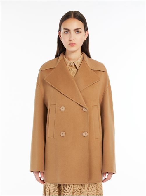 Pea coat in wool, silk and cashmere Max Mara | 2426086021600.024